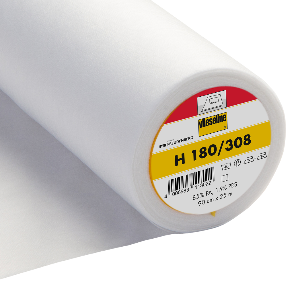 Vilene Interfacing Iron On Lightweight White - H180/ 308