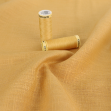 Washed Linen Cotton - Mustard