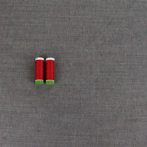 Deadstock Wool Blend Shirting - Grey With Multi Flecks