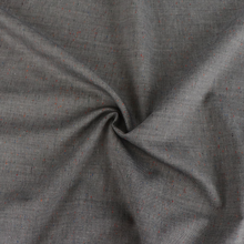 Deadstock Wool Blend Shirting - Grey With Multi Flecks