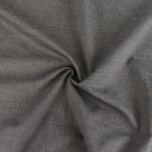 Deadstock Wool Blend Shirting - Grey With Multi Flecks