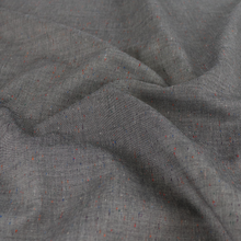 Deadstock Wool Blend Shirting - Grey With Multi Flecks