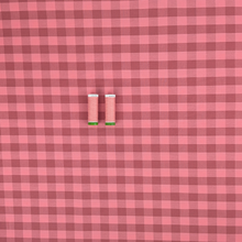 Yarn Dyed Cotton - Coral Pink + Red Gingham