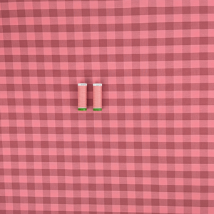 Yarn Dyed Cotton - Coral Pink + Red Gingham