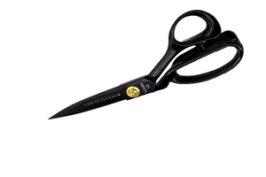 10" Midnight Edition Fabric Shears Left Handed - LDH Scissors - Painted Handle