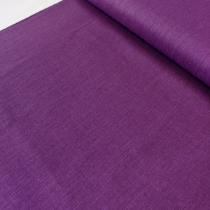 Washed Linen Ramie Cotton - Purple