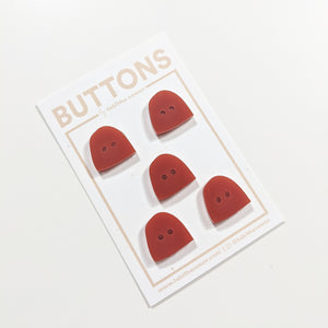 Rust Uphill Buttons 16mm (.63") - SALE