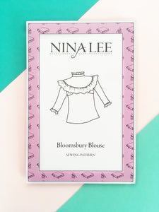 Bloomsbury Blouse - Nina Lee - Patterns - Nina Lee - Sew Me Sunshine