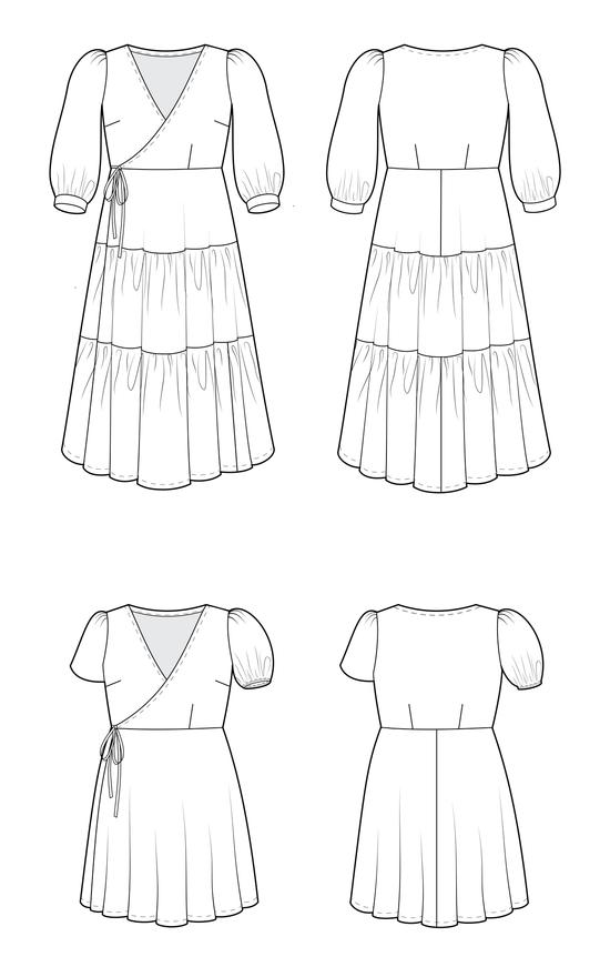Cashmerette - Roseclair Dress - Sizes 0-16 & 12-32 – Sew Me Sunshine