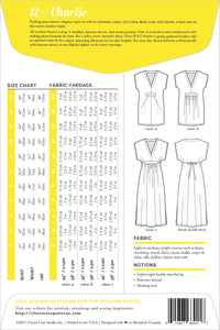 Charlie Caftan - Closet Case Patterns - Patterns - Closet Case Patterns - Sew Me Sunshine