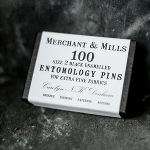 Entomology Pins 100 - Merchant and Mills - Haberdashery & Tools - Merchant and Mills - Sew Me Sunshine