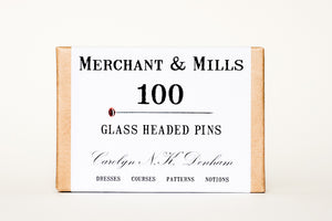 Glass Headed Pins - Merchant and Mills - Haberdashery & Tools - Merchant and Mills - Sew Me Sunshine