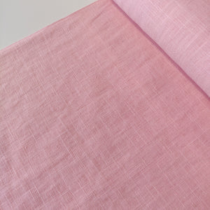 Light Pink - Enzyme Washed Linen - Fabric - Sew Me Sunshine - Sew Me Sunshine