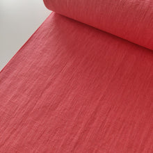 Coral - Enzyme Washed Linen - Fabric - Sew Me Sunshine - Sew Me Sunshine
