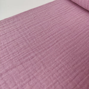 Dusky Pink Double Gauze Fabric – Sew Me Something