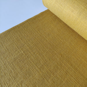 Washed Linen Cotton - Mustard