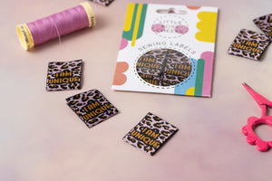 Little Rosy Cheeks - Pack Of 6 Sewing Labels - I Am Unique