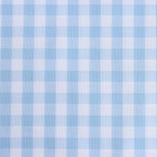 Gingham Yarn Dyed Cotton - Pale Blue