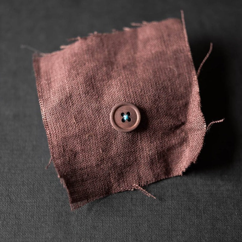 Merchant & Mills - Cotton Button - Oxblood 15mm