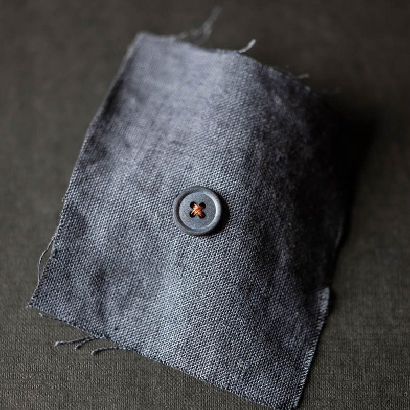 Merchant & Mills - Cotton Button - Silt Grey 15mm
