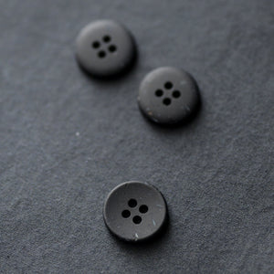 Merchant & Mills - Recycled Resin Button - Inky Speckles 18mm
