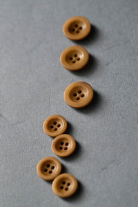 Gold 14mm Corozo Button - Merchant and Mills - Haberdashery & Tools - Merchant and Mills - Sew Me Sunshine