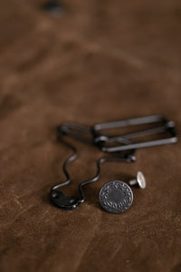 Merchant & Mills - Harlene Dungarees Gunmetal Hardware Kit