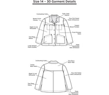 Grainline Studio Thayer Jacket Size 14-30