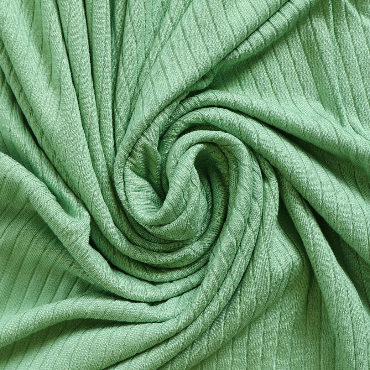 Viscose Ribbed Jersey Knit - Green – Sew Me Sunshine