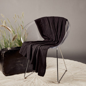 Cotton Viscose - Atelier Brunette - Tile Black