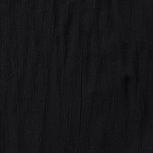 Viscose Linen Crinkle - Black