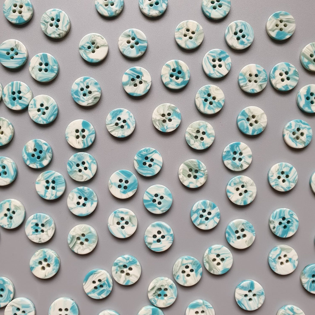 Brighton - Pack of 15 - 15mm Shirting Buttons