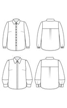 Vernon Shirt - Sizes 0-16 & 12-32 - Cashmerette