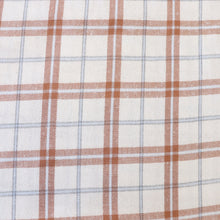 Recycled Cotton Blend Flannel - Louisa Plaid - END OF BOLT 95cm