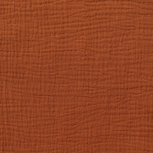 Cotton Double Gauze - Terracotta