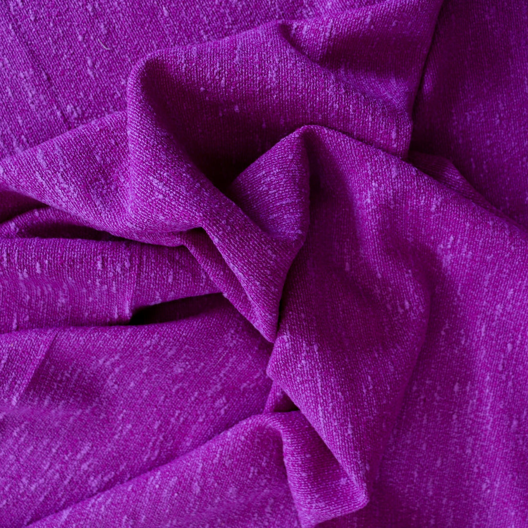 Deadstock Cotton Bouclé - Purple - SALE