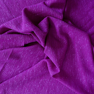 Deadstock Cotton Bouclé - Purple - SALE