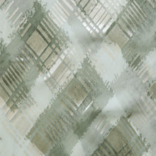 Deadstock Silk Chiffon - Abstract Green - SALE
