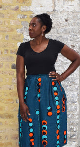 Dovetailed Althea A-Line Skirt