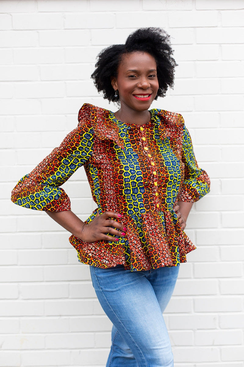 Dovetailed Jasmine Peplum Blouse – Sew Me Sunshine