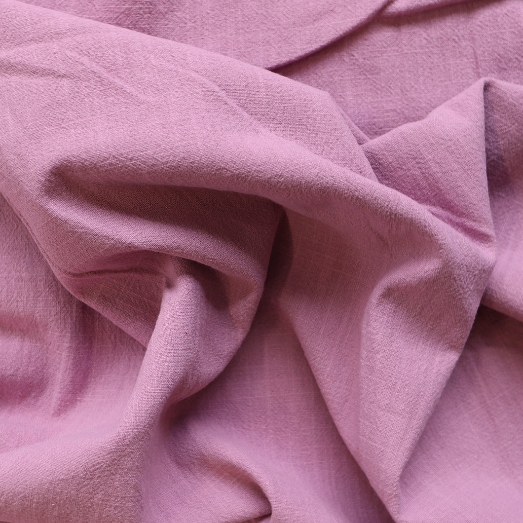 Washed Cotton - Rose Pink