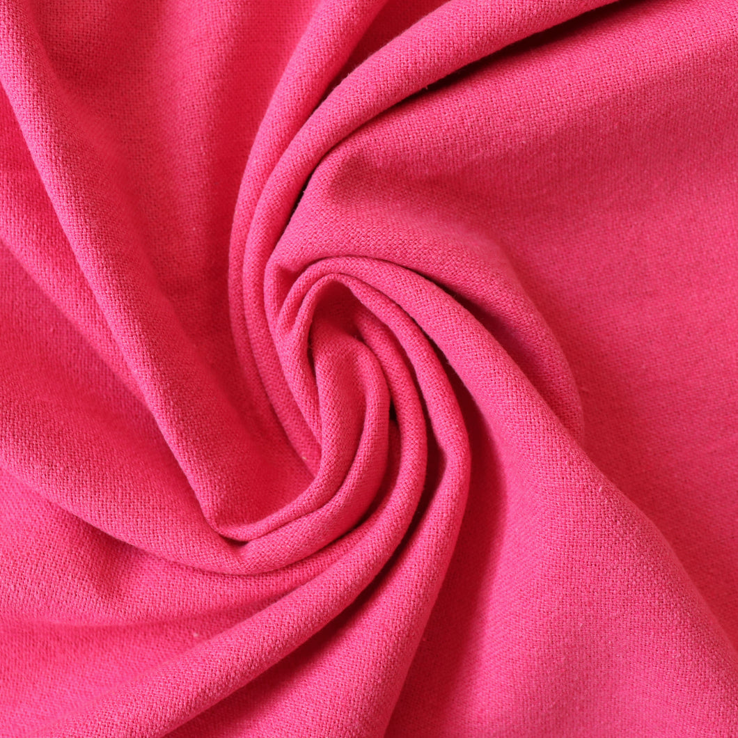 Cotton Linen - Fuchsia Pink