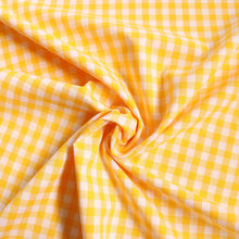 Gingham Yarn Dyed Cotton - Yellow