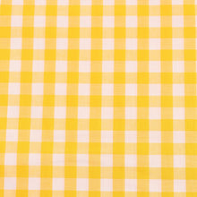 Gingham Yarn Dyed Cotton - Yellow