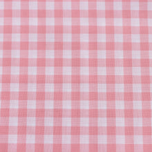 Gingham Yarn Dyed Cotton - Pink