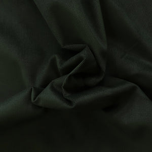 Stretch Cotton Needlecord - Forest Green