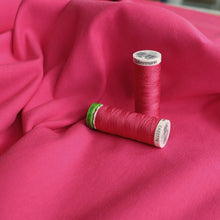 Organic Cotton French Terry - Hot Pink