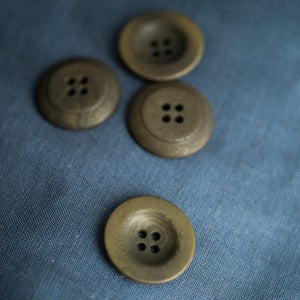 Merchant & Mills - Corozo Button - Khaki 22mm