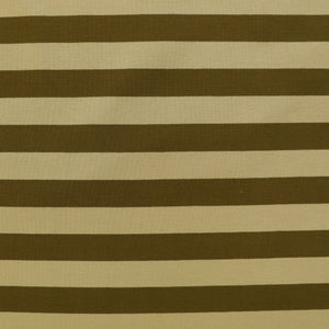 French Terry - Khaki Two Tone Stripe