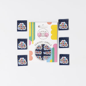 Little Rosy Cheeks - Pack Of 6 Sewing Labels - Deserve To Dream